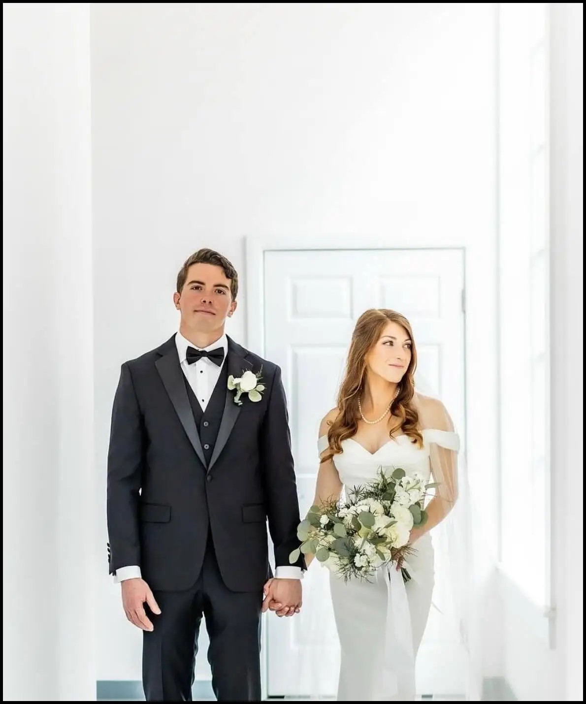 Photo of the Real Bride and Groom