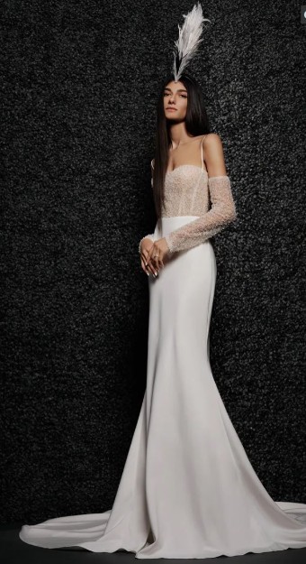 Here & Now Style #Laure-VW122BA #0 default Off White/Nude ONLY (BA3.748) thumbnail