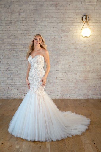 Here & Now Style #7544 #0 default Ivory/Almond (ZN11 - W/No Beading or Sequin Glitter Net Tulle) thumbnail