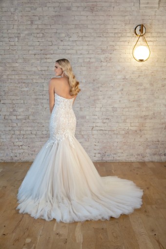 Here & Now Style #7544 #1 default Ivory/Almond (ZN11 - W/No Beading or Sequin Glitter Net Tulle) thumbnail