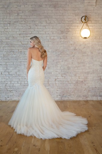 Here & Now Style #7544 #4 Ivory/Almond (ZN11 - W/No Beading or Sequin Glitter Net Tulle) thumbnail