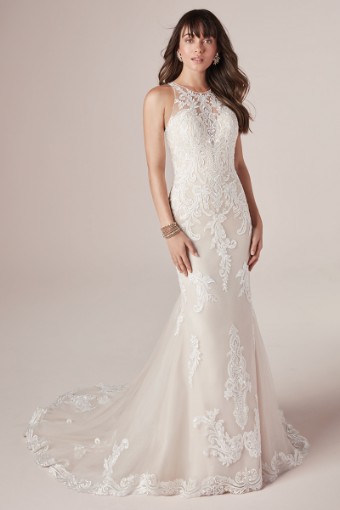 Here & Now Style #Brandy #0 default All Ivory (gown with Ivory Illusion) thumbnail
