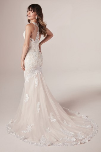 Here & Now Style #Brandy #1 default All Ivory (gown with Ivory Illusion) thumbnail