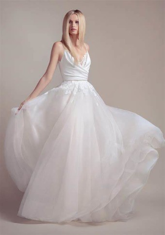Here & Now Style #1901-Dress&Skirt #1 default Ivory thumbnail