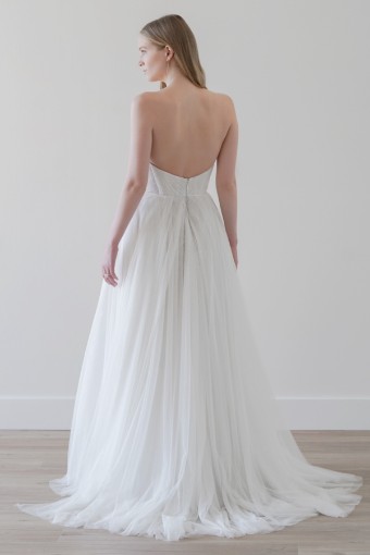 Here & Now Style #Estrella with Sleeves - 66424B #1 Ivory/Nude thumbnail