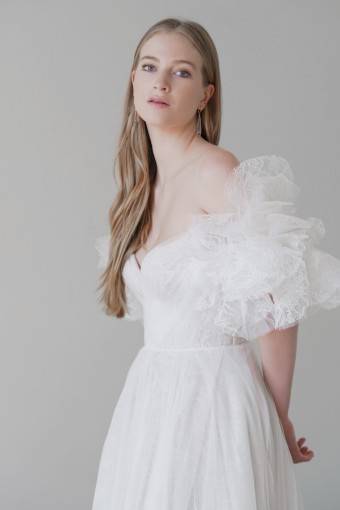 Here & Now Style #Estrella with Sleeves - 66424B #2 default Ivory/Nude thumbnail
