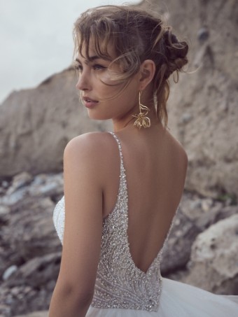 Here & Now Style #Bannock -  23SK098A02 #3 Ivory/Silver Accent (gown w/Natural Illusion) thumbnail