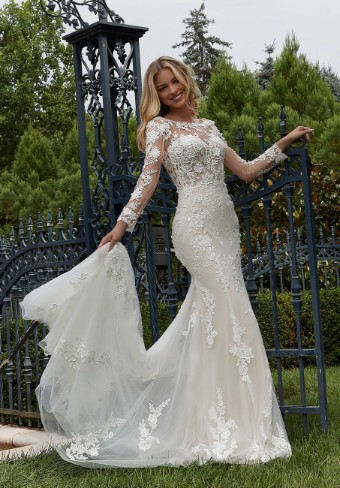 Morilee Style #2612 Prudence Lined Bodice #1 Ivory/Porcelain thumbnail