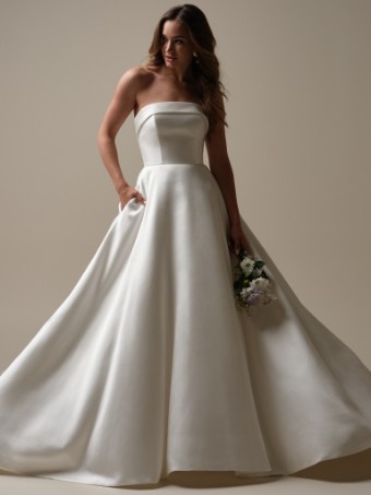 Rebecca Ingram Style #ELIZABETH MARIE (24RS792A02) #2 All Ivory thumbnail