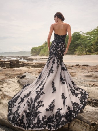 Here & Now Style #NORVINIA LANE (24SZ236A01) #3 Ivory (gown with Ivory Illusion) thumbnail