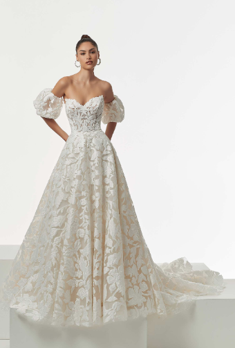 Morilee Style #1221 - Nanette #0 default Ivory/Prosecco/Honey thumbnail