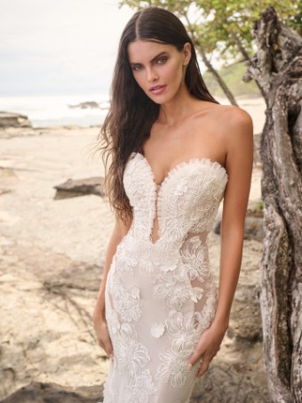 Here & Now Style #MOHAVE (24SZ254B01 - Lined bodice) #1 IV/NU(IVORY/NUDE) thumbnail