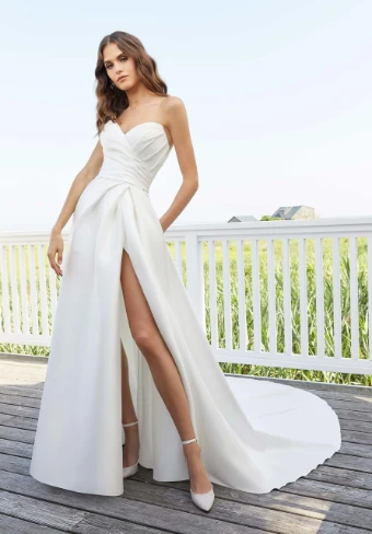 Morilee Style #12133-Erin #0 default Diamond White thumbnail