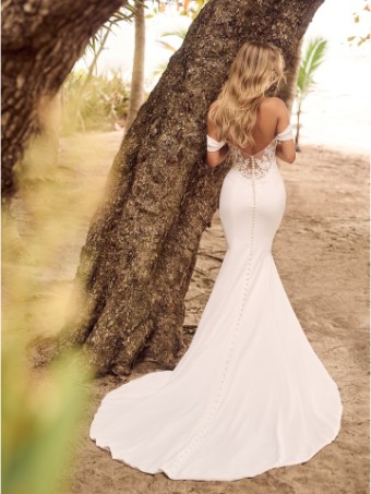 Here & Now Style #COLBY (24RS174A01) #3 Ivory (gown with Natural Illusion) thumbnail