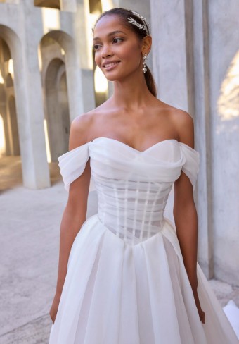 Here & Now Style #Damara Wedding Dress Style 2947 #2 default Ivory/Champagne thumbnail