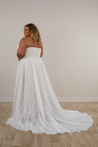 Here & Now Style #7971 #4 default (IV-IV) Ivory Lace Tulle and Regal Organza over Ivory Gown thumbnail