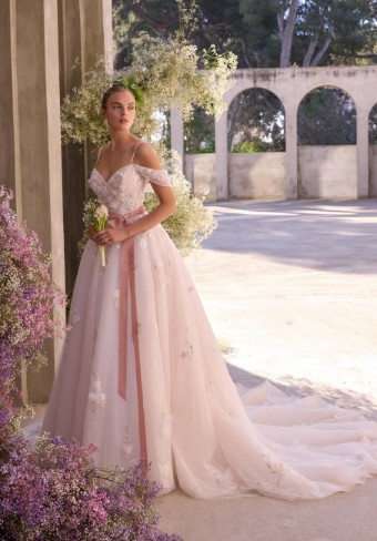 Here & Now Style #Morrigan Wedding Dress Style 2939 #5 Ivory/Champagne thumbnail