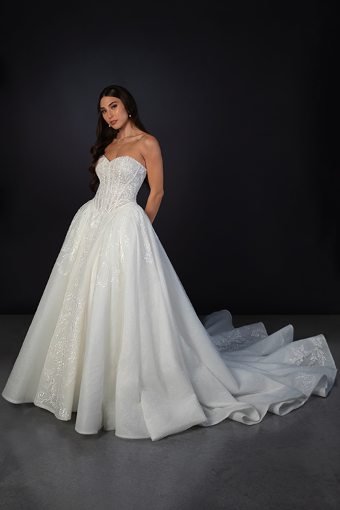 Here & Now Style #ML1903 (Bodice Unlined, Zip-Up) #0 default (IVR) Ivory thumbnail