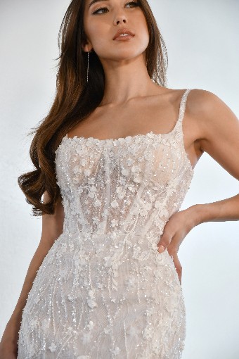 Here & Now Style #1510 #2 default (IV-IVR) Ivory Lace and Tulle over Ivory Gown thumbnail