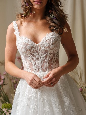 Here & Now Style #SUSAN (26RN421A01 - Slit, Unlined bodice) #1 All Ivory thumbnail