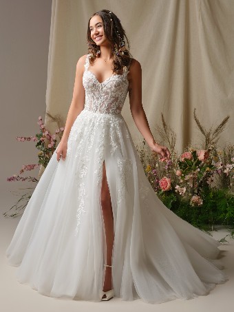 Here & Now Style #SUSAN (26RN421A01 - Slit, Unlined bodice) #0 default All Ivory thumbnail