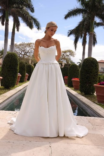 Here & Now Style #SS-JH2503-Gown #0 default Ivory thumbnail