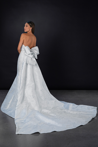 Here & Now Style #1872 (Dress & Train) #1 (SK-IV) Silk Ivory thumbnail