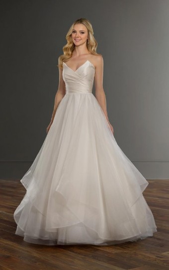 Style #1159 #0 default Silk Natural Silk Zibeline with Ivory Tulle and Royal Organza(SZ1159ZZ) thumbnail