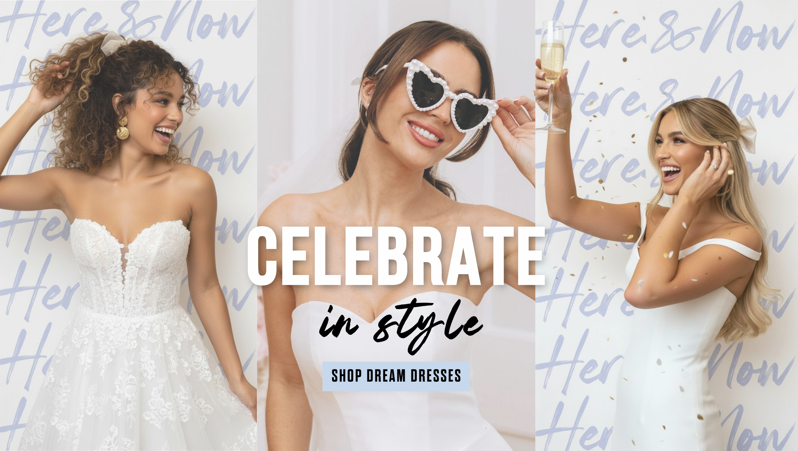 It's Your Bride Era at Here & Now Bridal in Virginia Beach